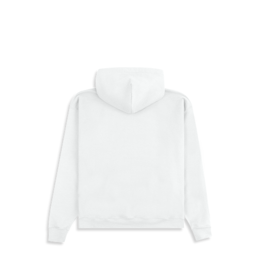 Core Logo Kids Hoodie - White