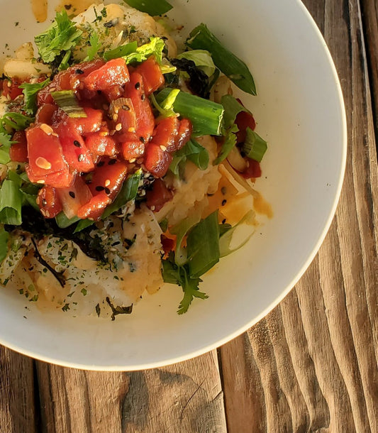 Watermelon Poke Bowl