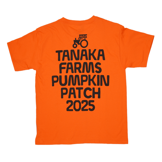 2025 Tanaka Farms Pumpkin Patch Tee - Orange