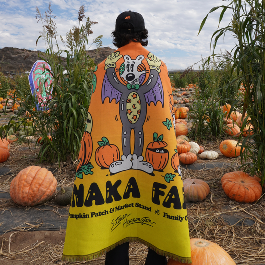Steven Harrington X Tanaka Farms Throw Blanket