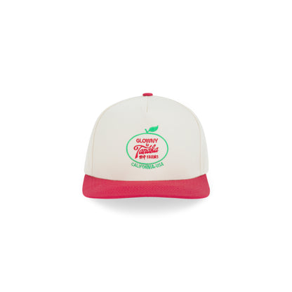 Glowny x Tanaka Farms Baseball Cap - Strawberry/Cream