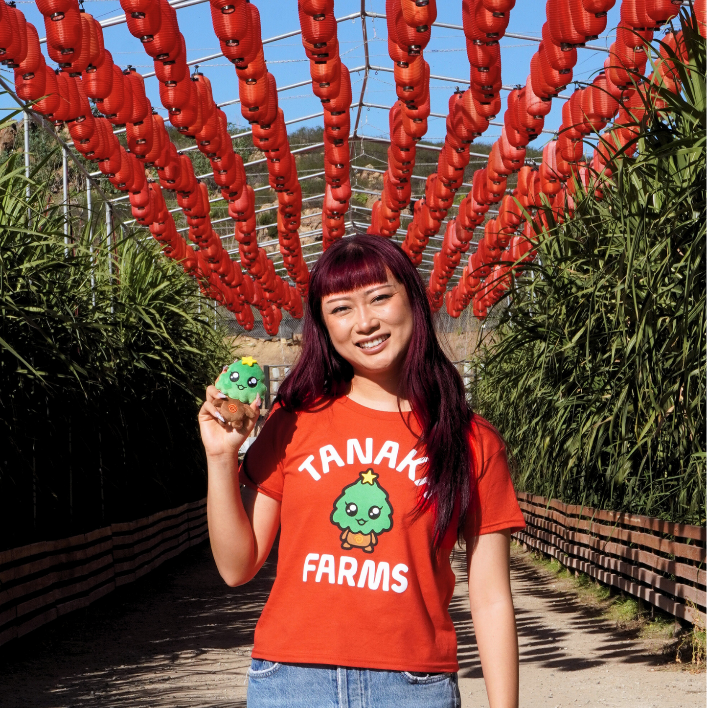 Mascot Kids Tee - Hikari Red