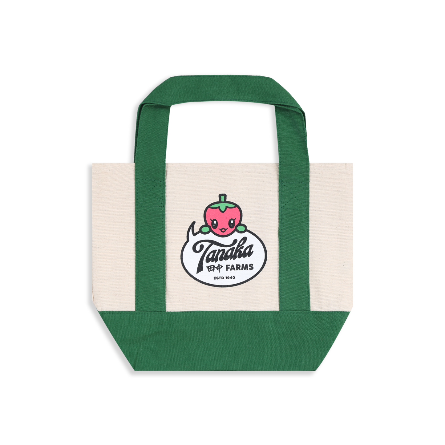 Strawberry Mini Tote - Green
