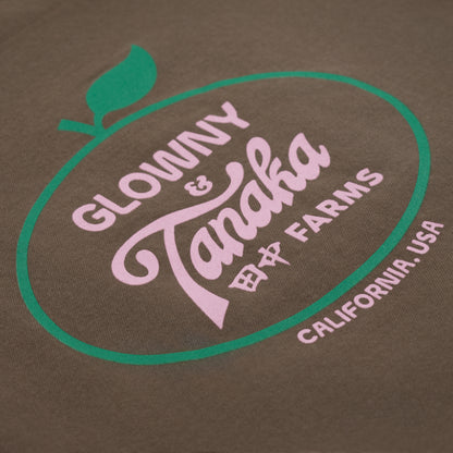 Glowny x Tanaka Farms Tote Bag - Brown