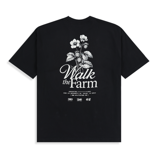 Walk The Farm T-Shirt - Black